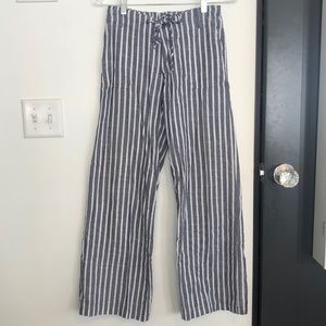 Striped Flowy Pants